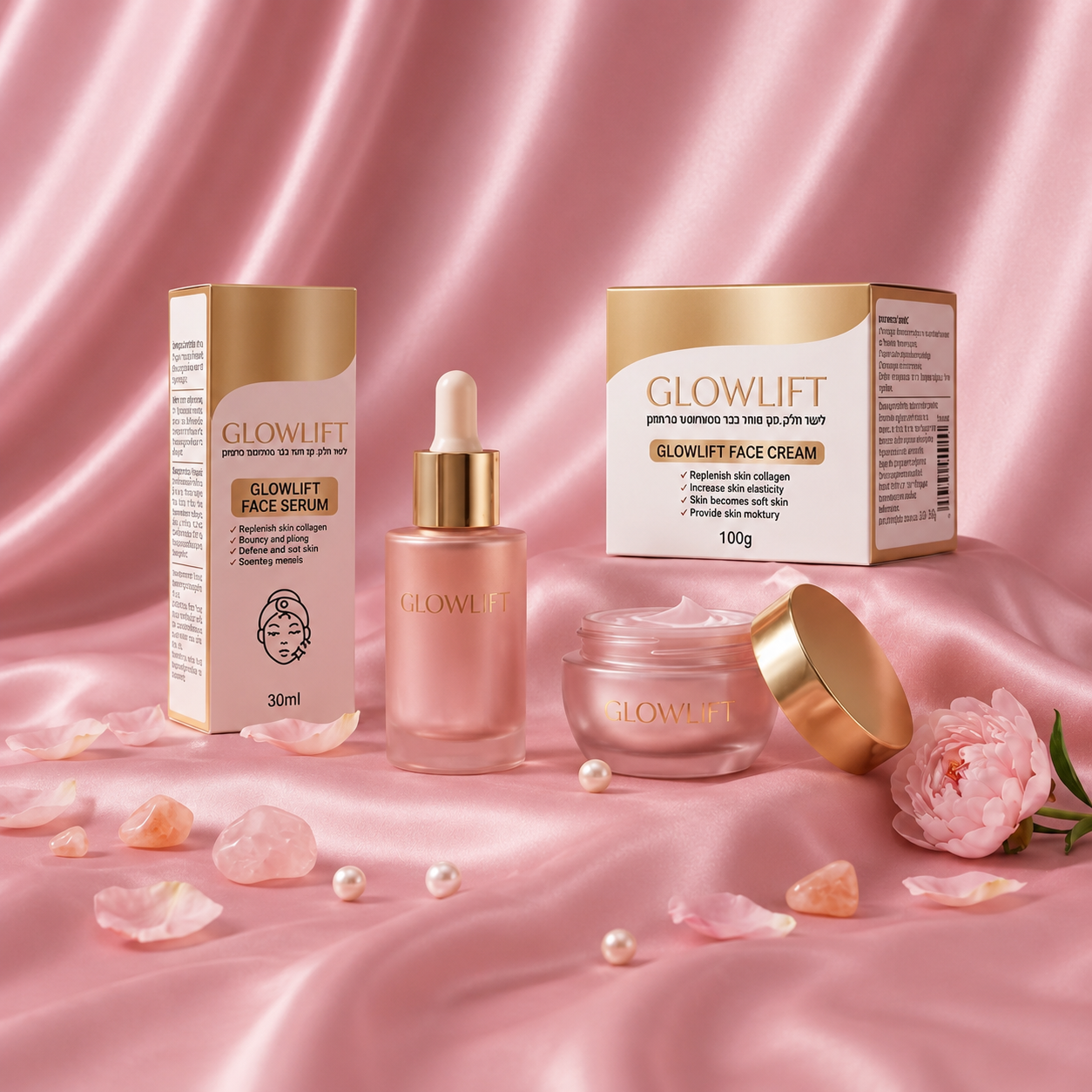 מארז הטיפוח של GLOWLIFT